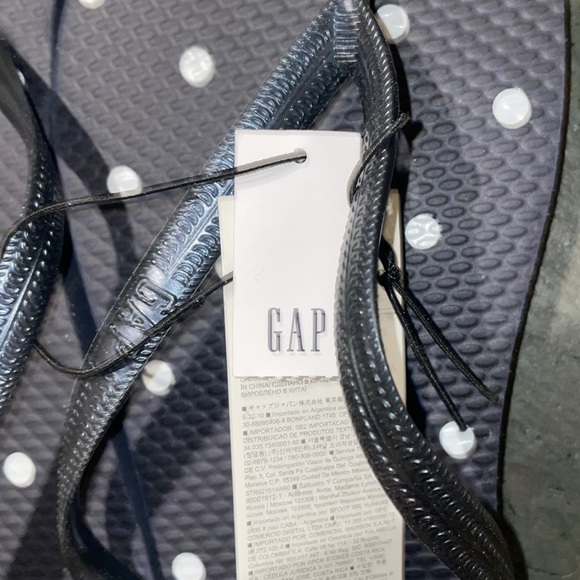 NWT Gap Womens LOGO Flip Flops SIZE 7 - Picture 5 of 6